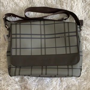 NWT Coach Men’s messenger bag